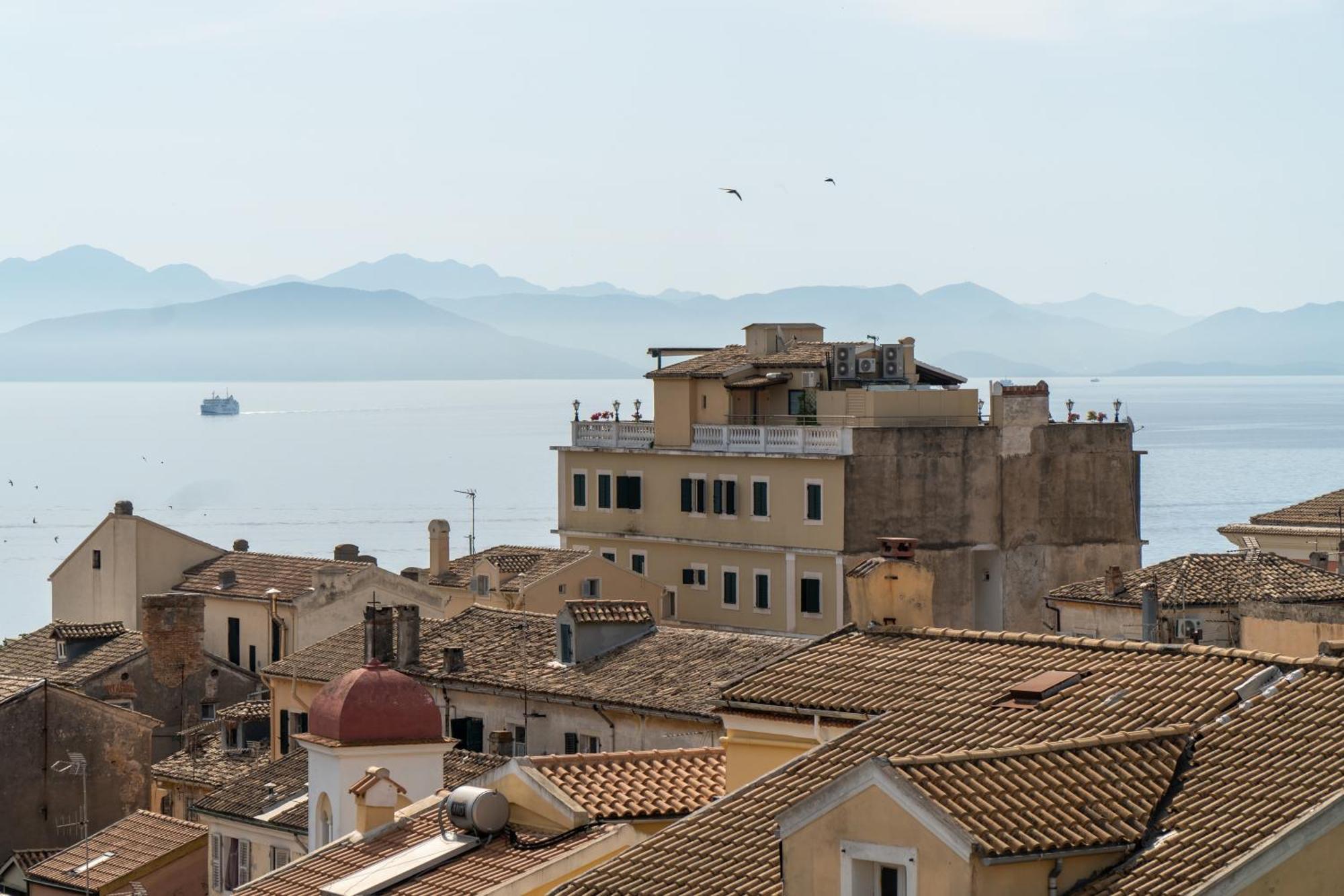 Corfu Panoramic View All The City Екстериор снимка