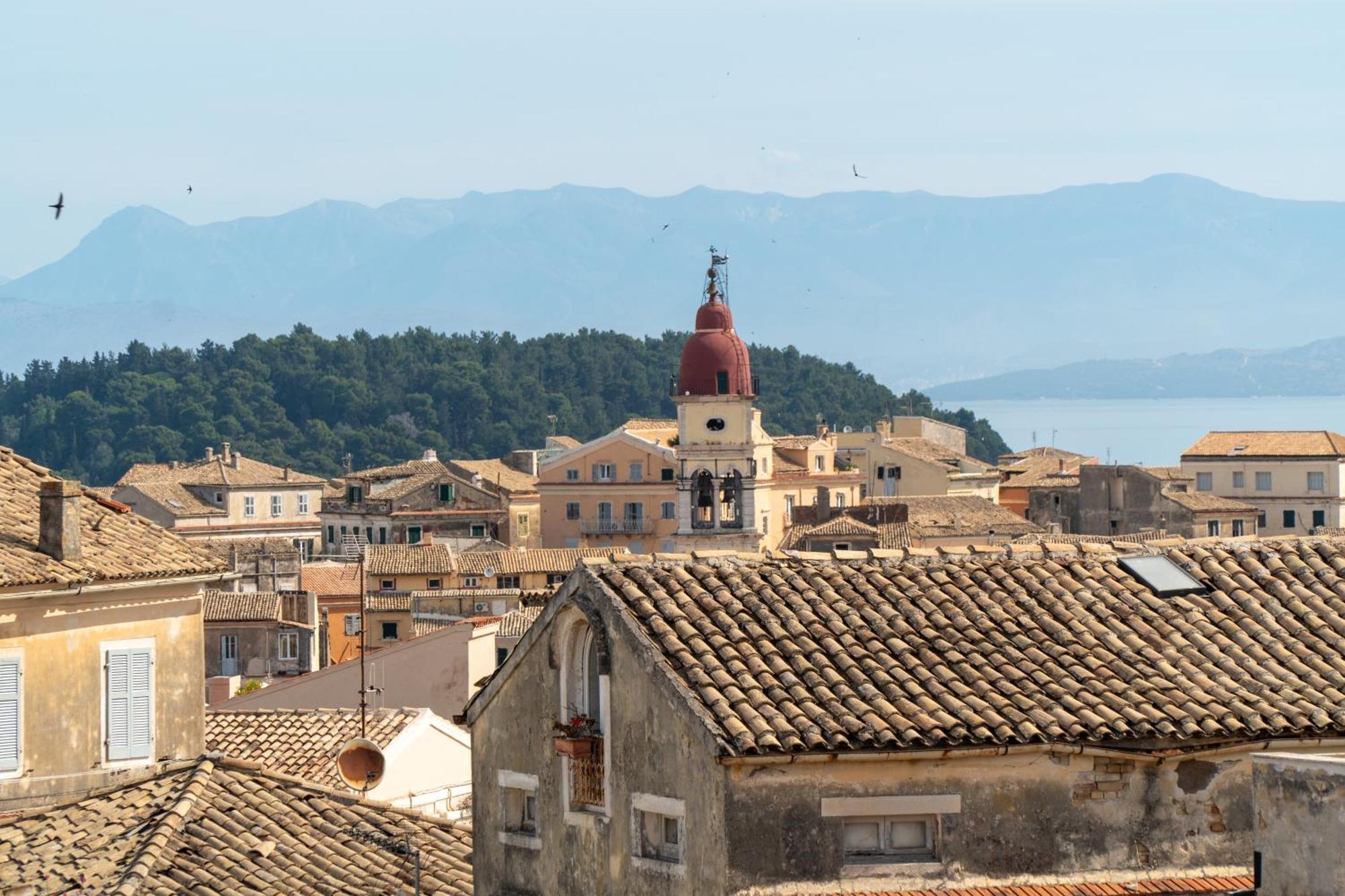 Corfu Panoramic View All The City Екстериор снимка