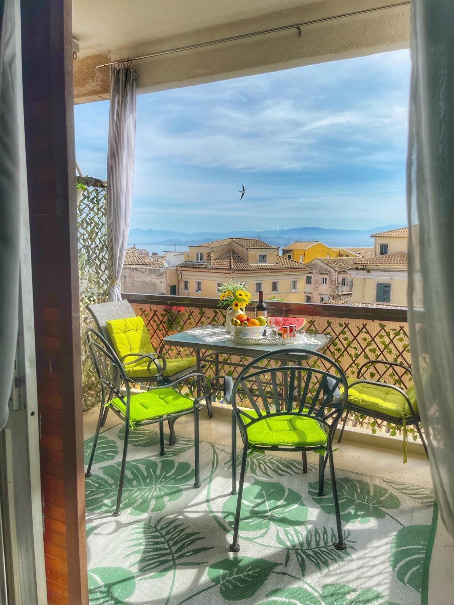 Corfu Panoramic View All The City Екстериор снимка